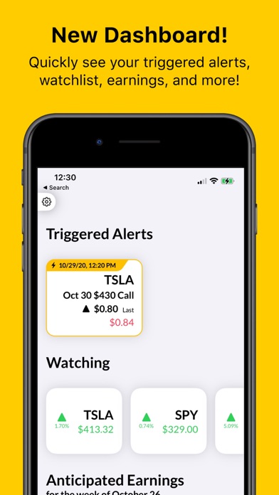 Strike: Stock Market Alerts Screenshot