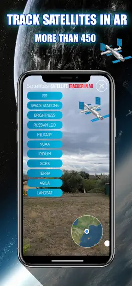 Game screenshot Satellite Tracker in AR mod apk