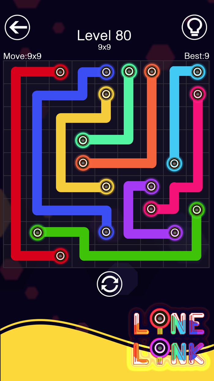 Line Link Color Block Puzzle