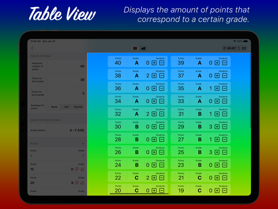 Screenshot #5 pour iGrade Exam Grading Tool