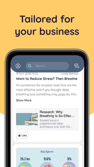 Upstrive Business Screenshot