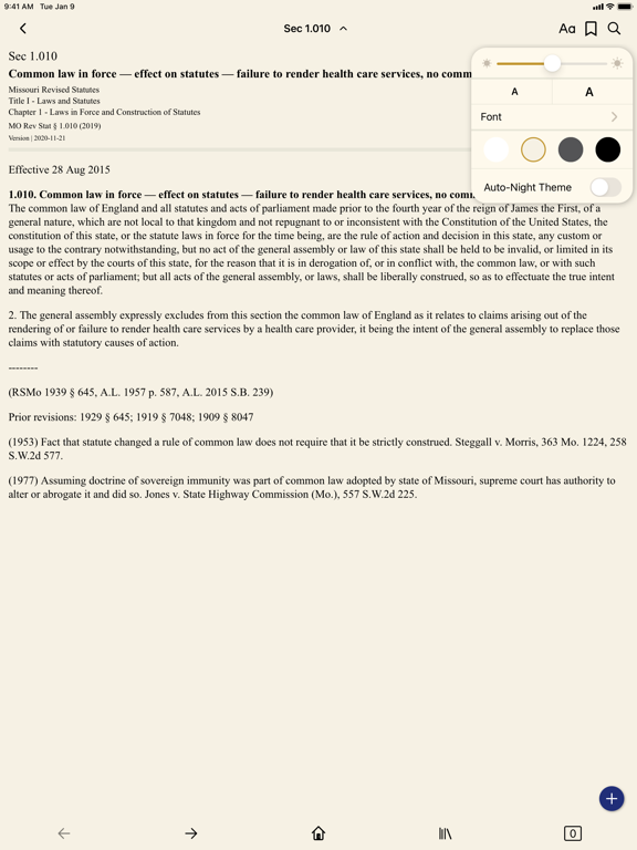 Screenshot #6 pour Missouri Revised Statutes
