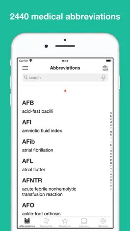 Game screenshot Medical Abbreviation Flashcard mod apk