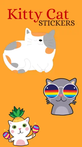 Game screenshot Kitty Cat Stickers Pack mod apk