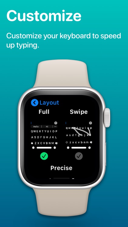 Shift Keyboard - For Watch screenshot-8