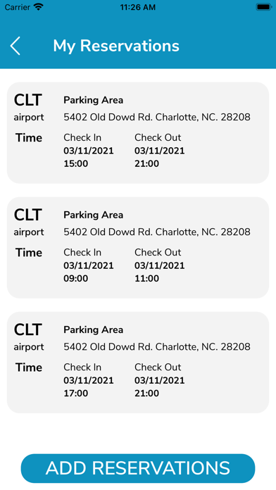 Express Parking Screenshot