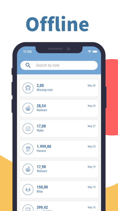 Just Expenses App screenshot 4