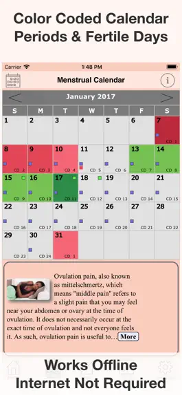 Game screenshot Menstrual Calendar FMC apk