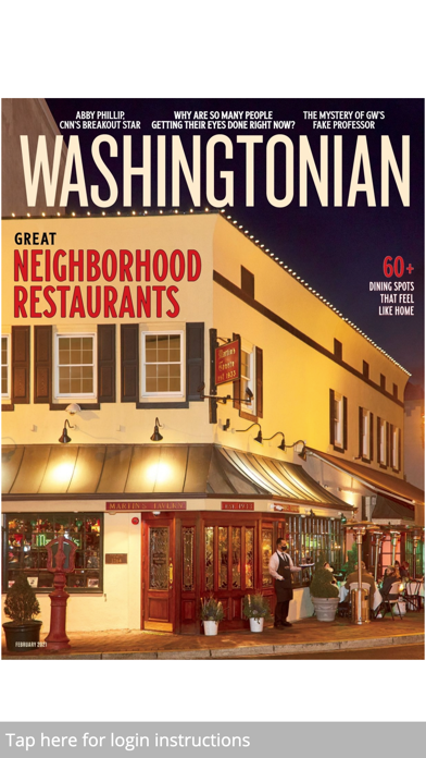 Washingtonian Magazine screenshot 2