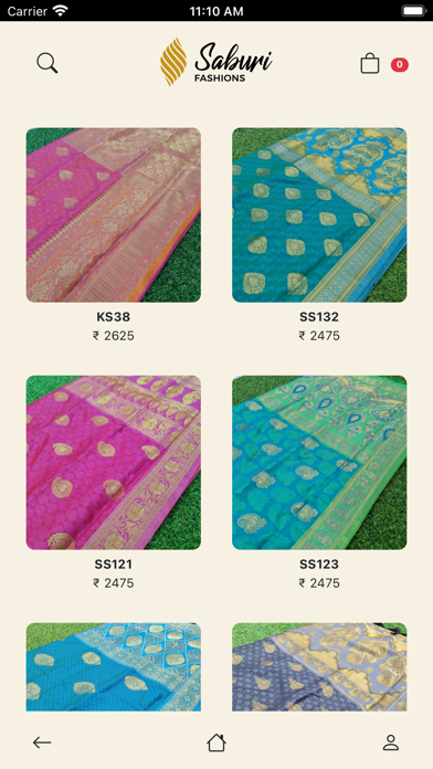 Saburi Fashions Screenshot