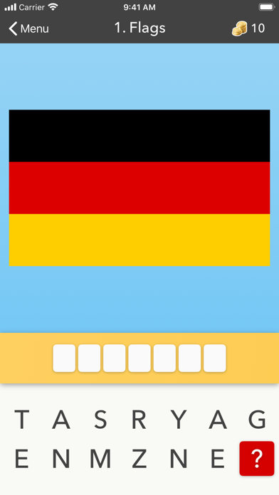 Flags of the World • Quiz screenshot 2