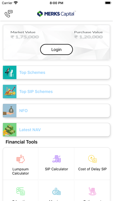 Merks Capital Screenshot