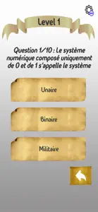 QUIZ Informatique screenshot #2 for iPhone