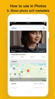 How to cancel & delete exif viewer - photo metadata 3