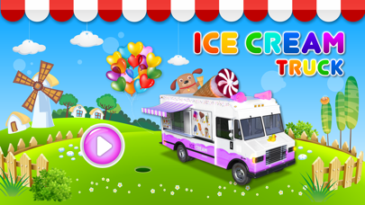 Amazing Ice Cream Truck Game with Alex and Dora: Kids Vehicles 2 screenshot 1