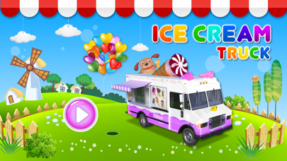 Ice Cream & Fire Truck Games Screenshot