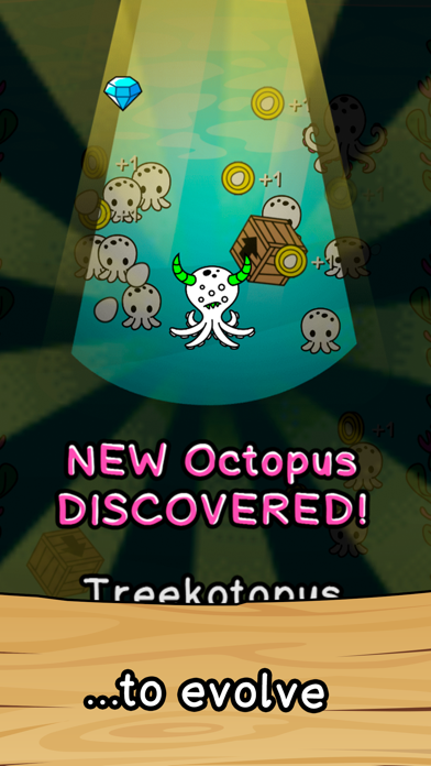 Octopus Evolution | Clicker Game of the Deep Sea Mutants screenshot 2