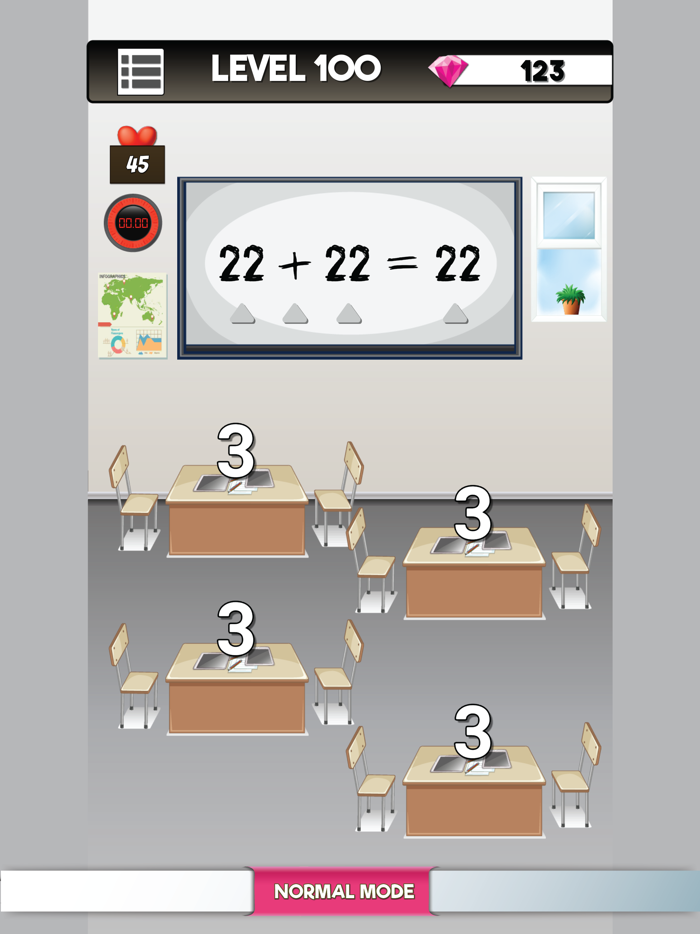 Math Quiz Games-Brain Test