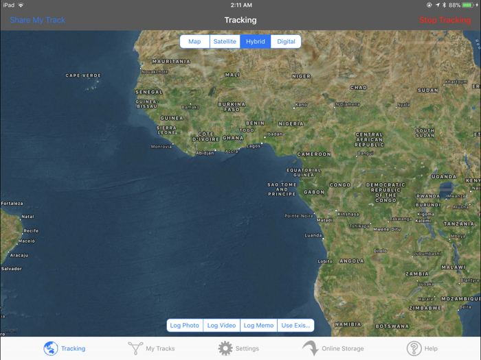 Trip Logger GPS Track Recorder