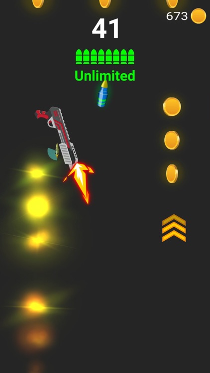 Space Gun Jump Flip Simulator