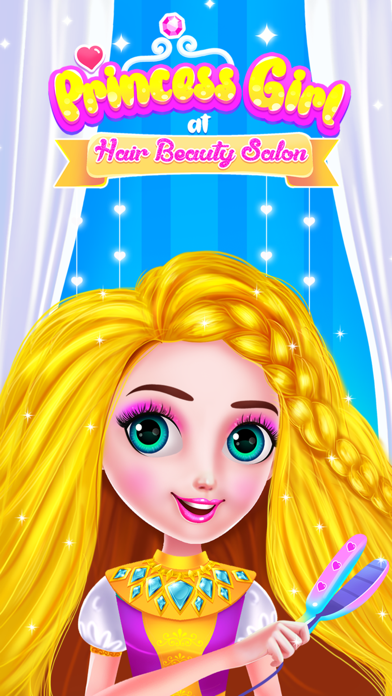Girl At Hair Beauty Salon Screenshot
