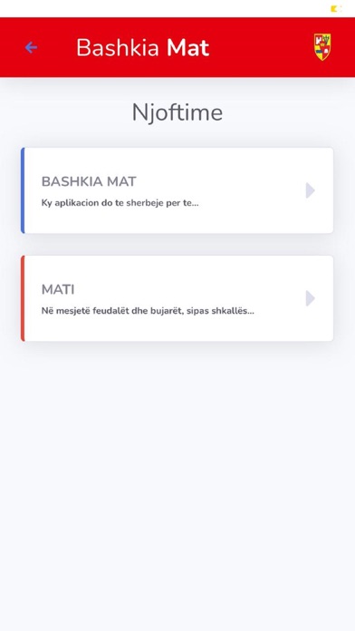 Bashkia Mat Screenshot