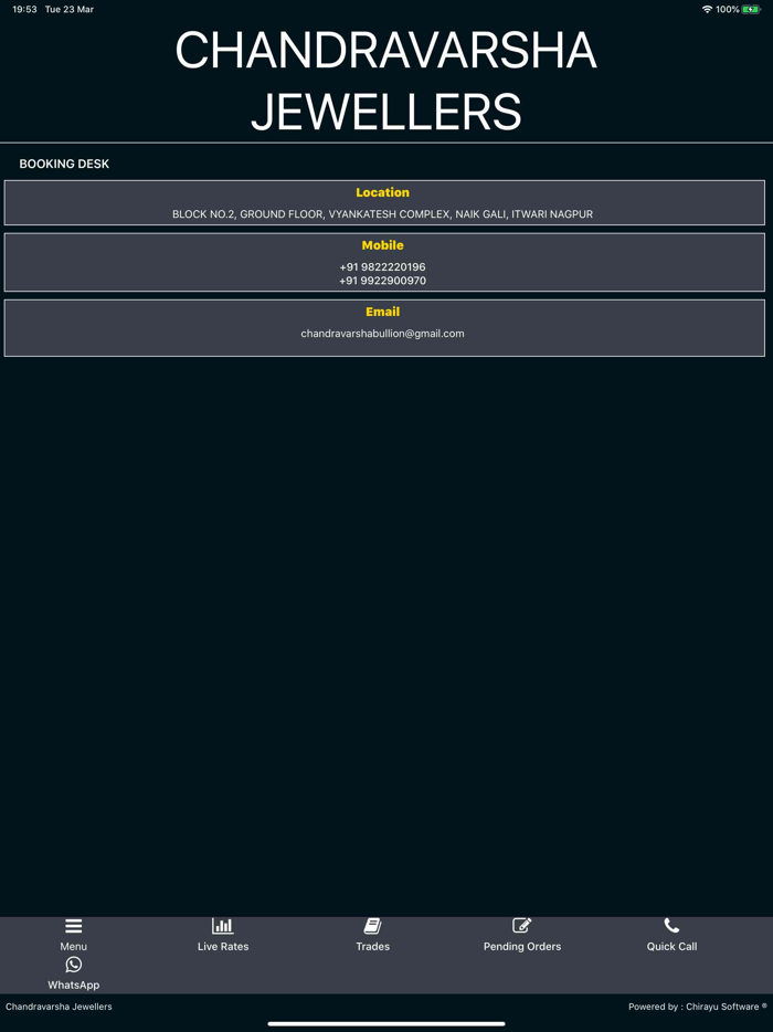 Chandra Varsha Jewellers