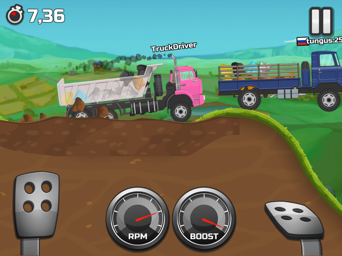 Truck Racing - Offroad Hills