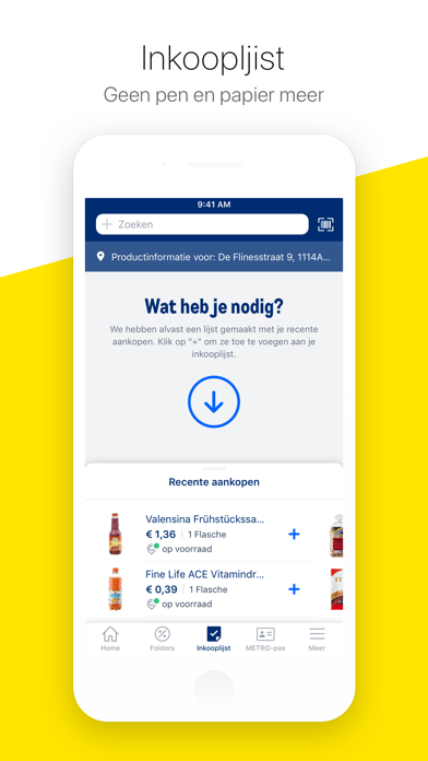 Makro Companion iPhone app afbeelding 5