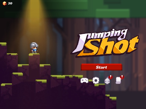 Screenshot #1 for Jumping Shot - Jump Knight
