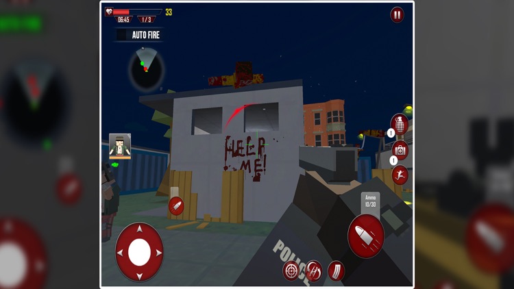 Pixel Blocky Shooting Games 3d screenshot-4