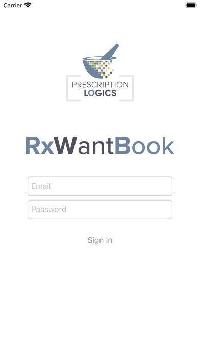 Screenshot #1 pour RxWantBook