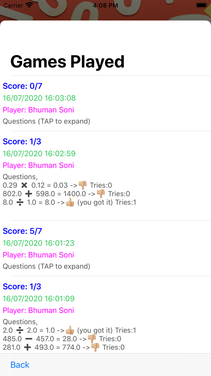 Numbers Game Calculate Faster