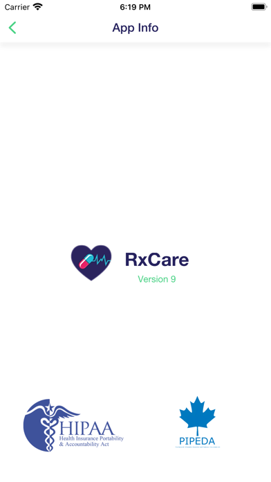 RxCare Screenshot