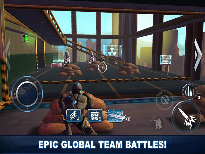 Sniper Vs Robot Shooting Games