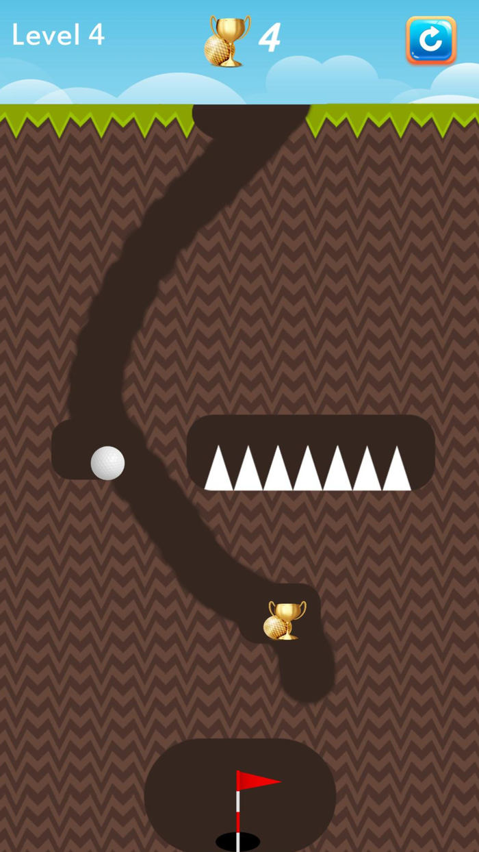 Ground Golf - Dig and Score