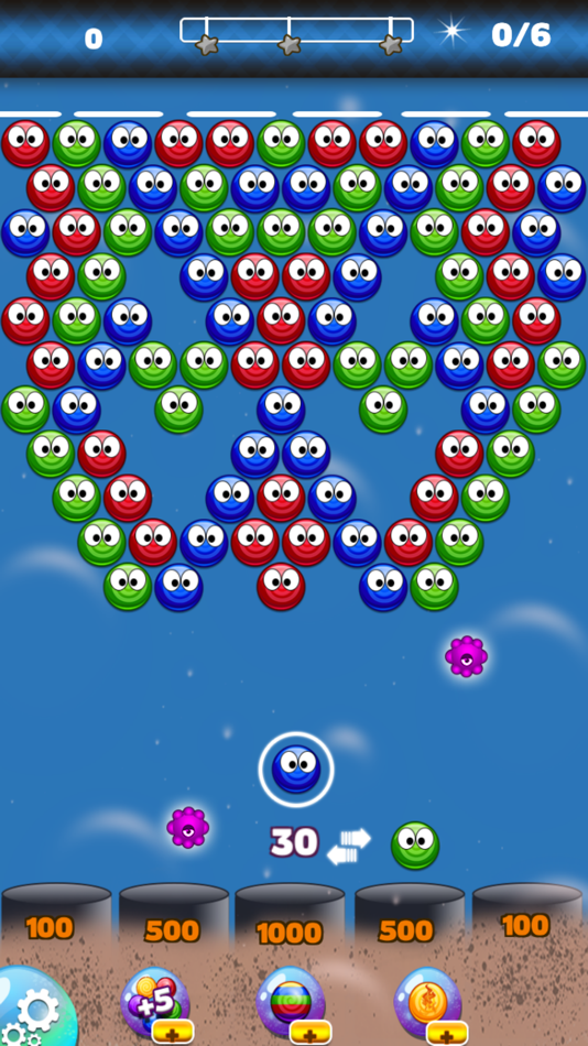 #4. Wubble Bubbles (iOS) 由: Stephan Abramowski