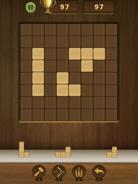 Screenshot #5 pour Wood Blocks Puzzle