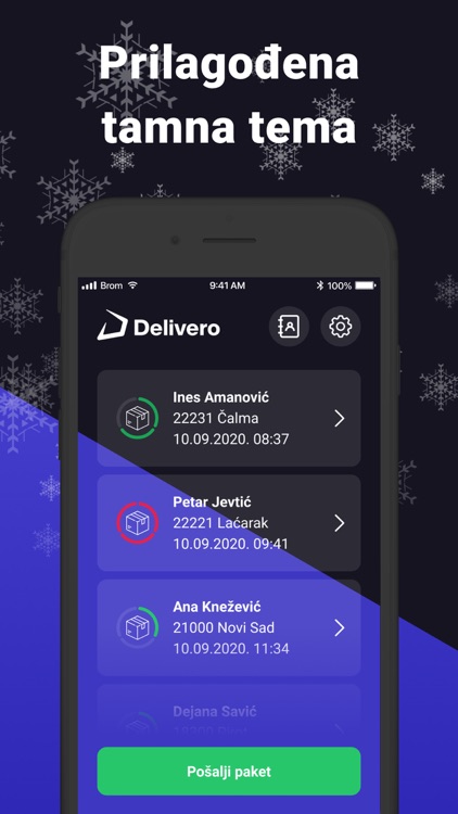 Delivero - Lako slanje paketa screenshot-6