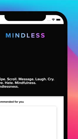 Game screenshot Mindless - For App Addictions mod apk