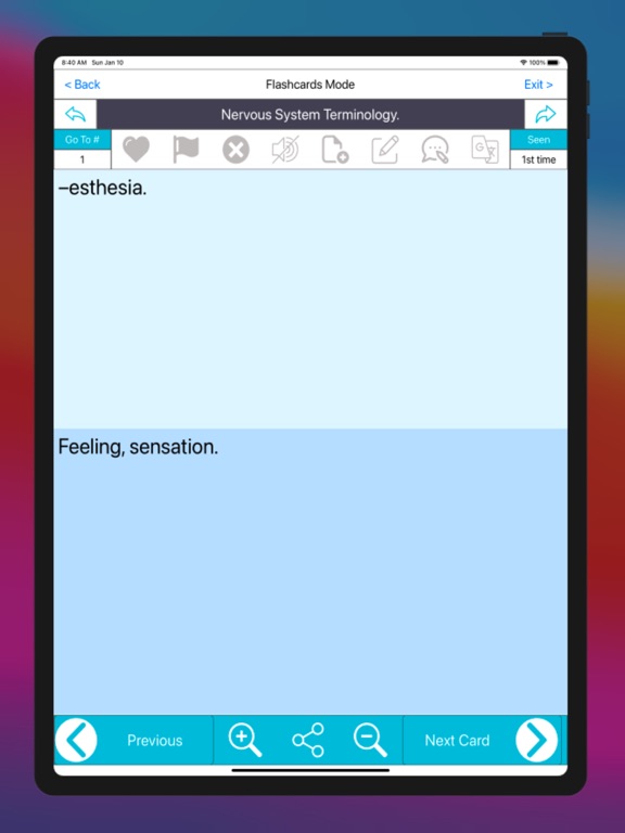 Screenshot #6 pour Medical Terminology by Branch