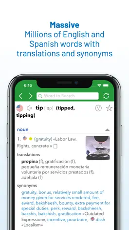 Game screenshot English Spanish Dictionary G. hack