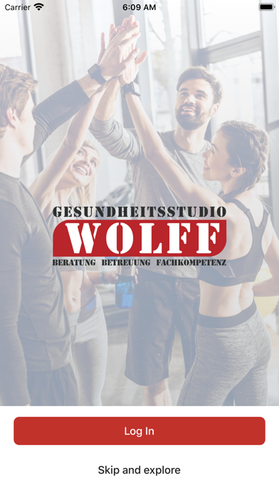 Gesundheitsstudio Wolff Screenshot