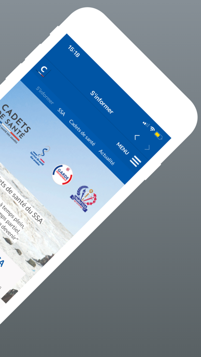 Cadets de santé du SSA Screenshot
