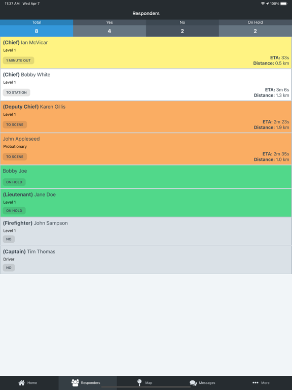 FireQ RVS iPad screenshot