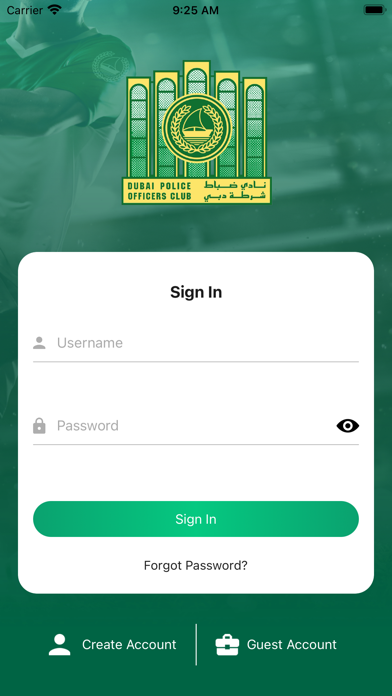 Screenshot #1 pour Officers Club App