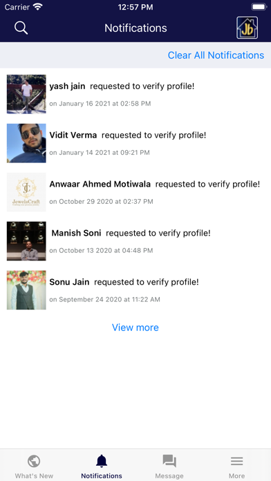 Jewellersbook Screenshot