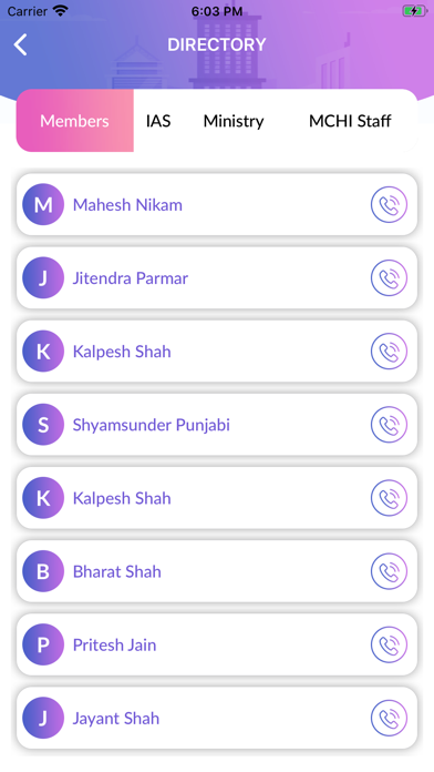 CREDAI MCHI Screenshot