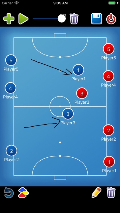 Coach tactic board Futsal screenshot-4