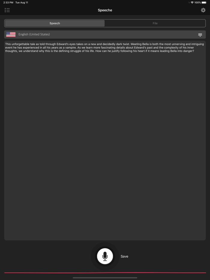 Speeche Pro - Voice Dictation
